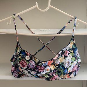 Lucky Brand} late bloomer bikini top - NEVER WORN